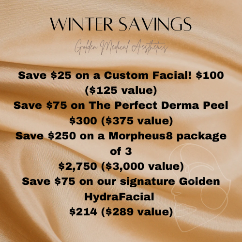 Winter Savings Specials | Golden Medical Aesthetics in Meridian, ID